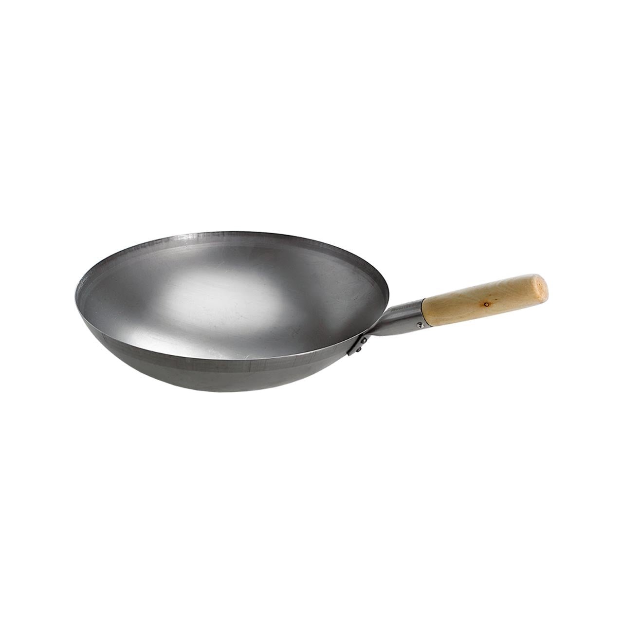 Moesta Stahlwok, Holzgriff, Grillzubehör
