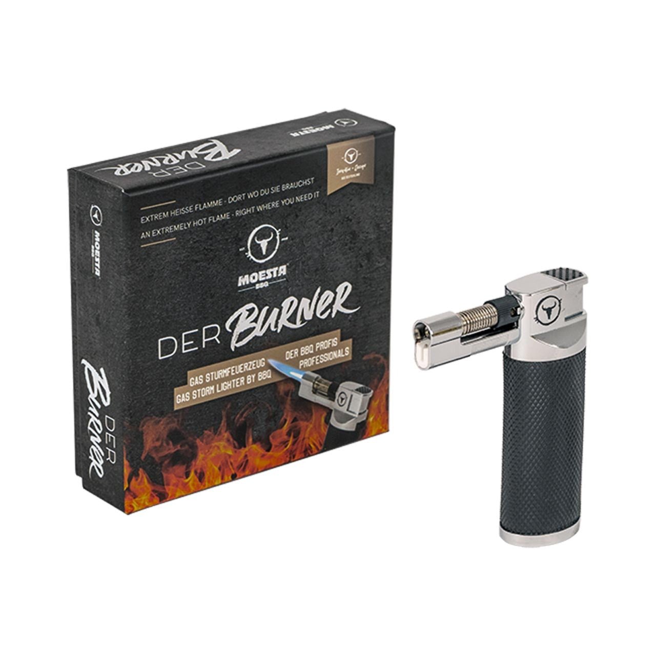 Moesta Burner Gas Sturmfeuerzeug, Grillzubehör