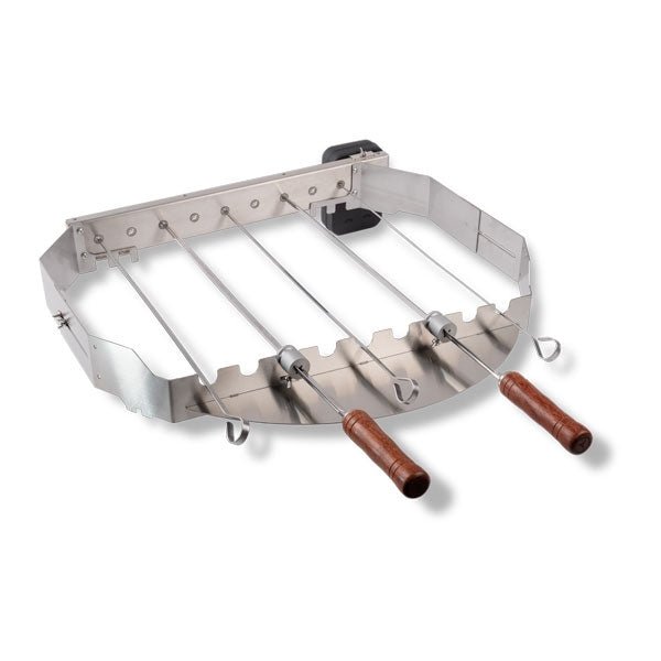 Moesta Turnado Set für 57 + 60 cm (elektrischer Spießdreher mit 230 V), Grillzubehör