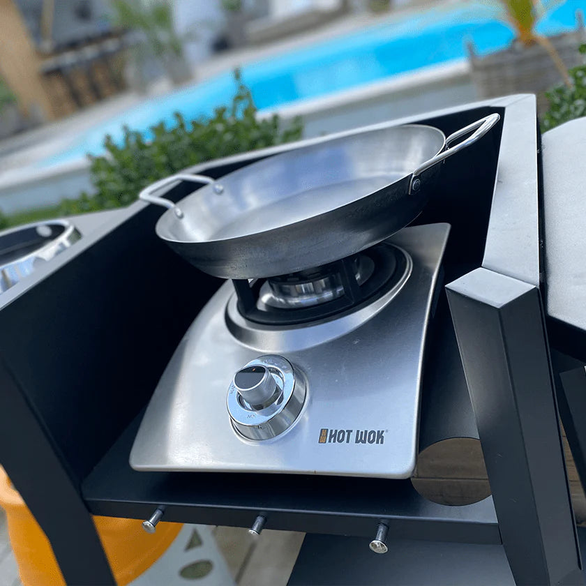 Hot Wok Paellapfanne, Ø30cm, Grillzubehör, Detailansicht 4