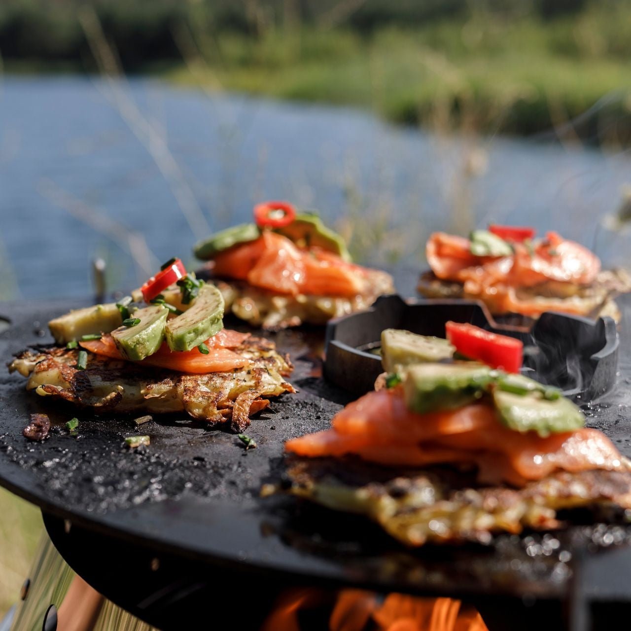 Petromax Kochaufsatz für Atago Grillplatte, Grillzubehör, Detailansicht 5