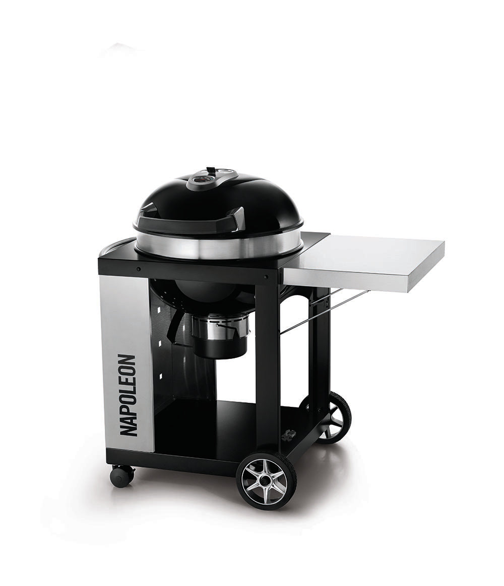 Napoleon Holzkohle Kugelgrill, Ø57cm in Rollwagen mit Gussrost, für 1 - 8 Personen, Detailansicht 2