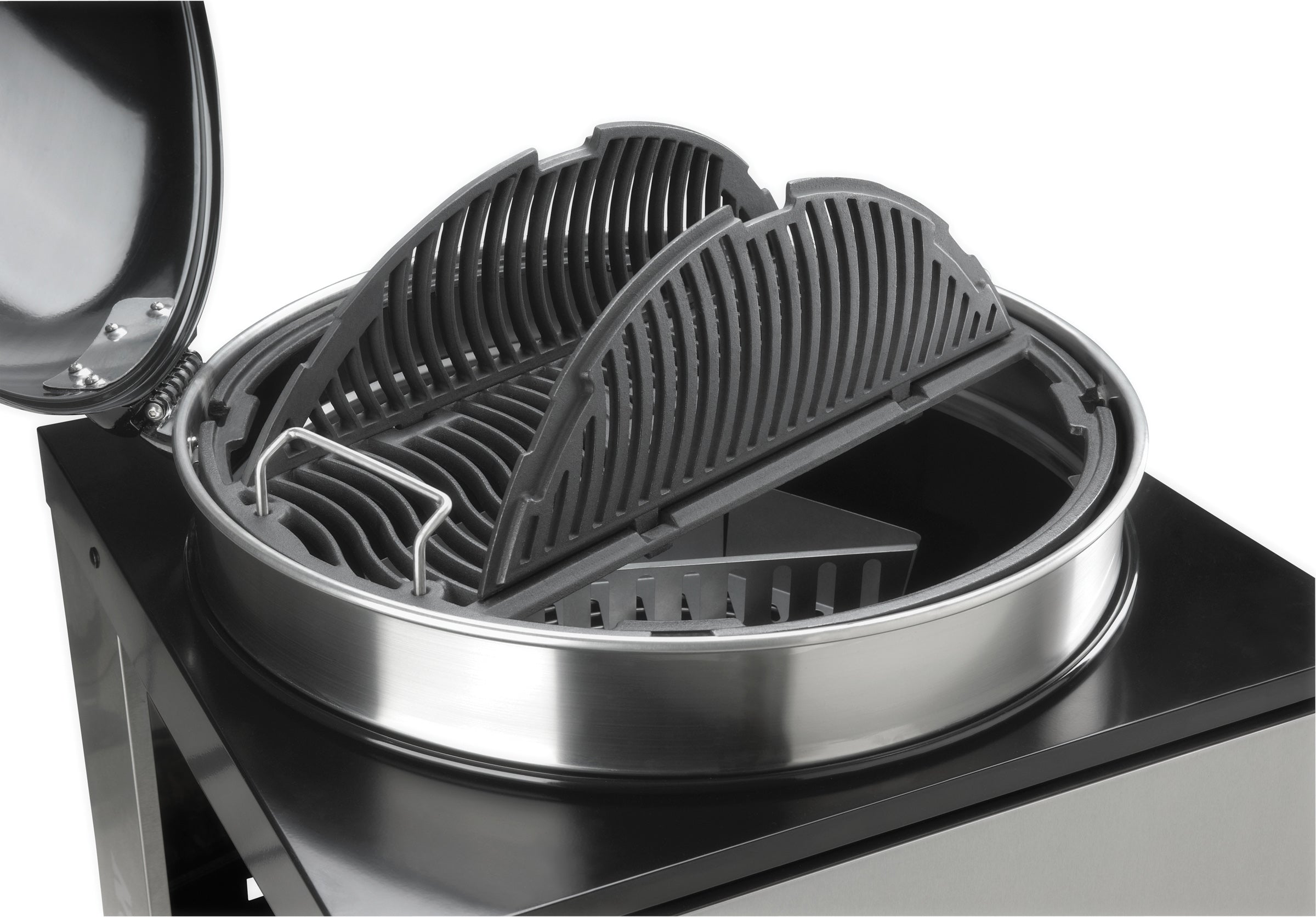Napoleon Holzkohle Kugelgrill, Ø57cm in Rollwagen mit Gussrost, für 1 - 8 Personen, Detailansicht 10