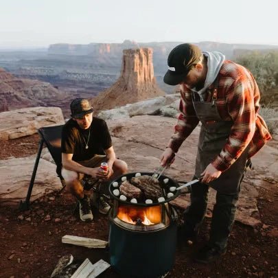 Solo Stove BONFIRE Gusseisen-Grillrost mit Aufsatz, Detailansicht 3