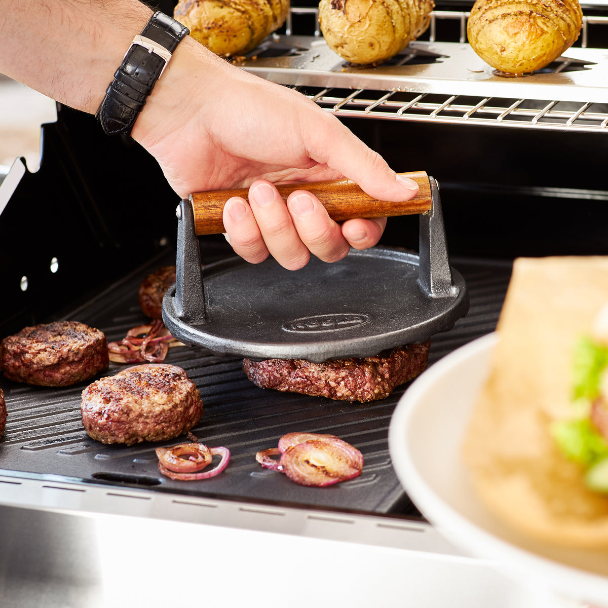 Rösle BBQ-Gewicht, Detailansicht 1