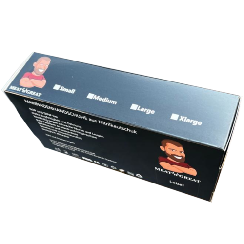 Meat 'n' Great Marinadenhandschuhe 2.0, Schwarz, Grillzubehör, Detailansicht 2