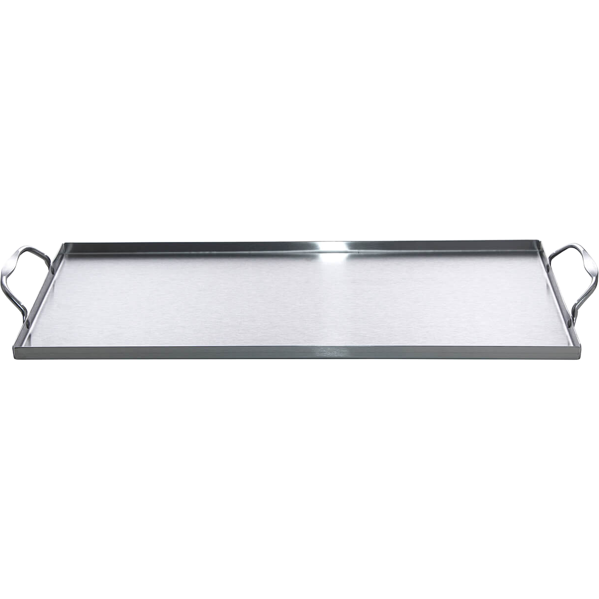ALL'GRILL ALL’GRILL Grillwanne mit 2 Griffen, Edelstahl 39, 5x19x1cm, Detailansicht 2
