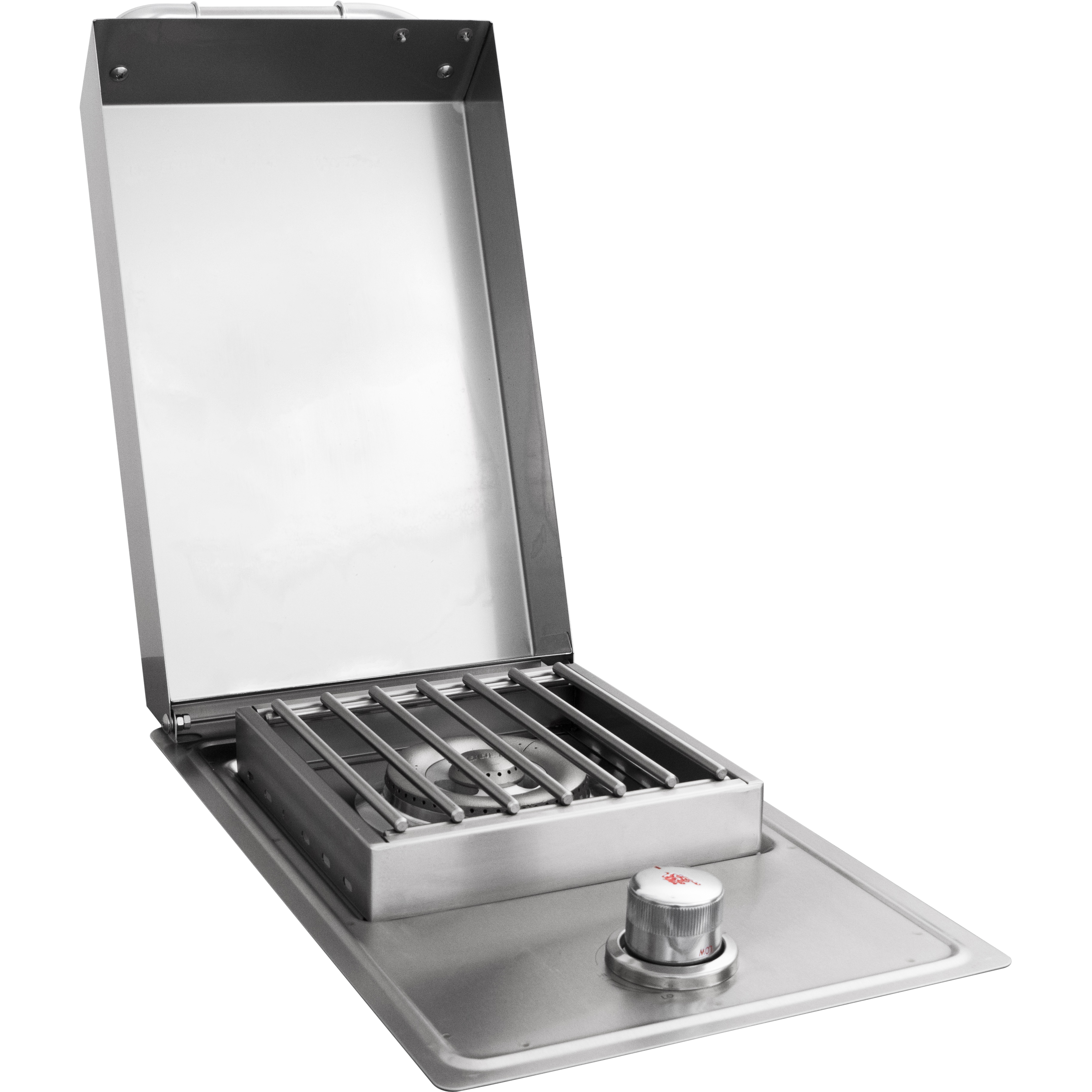 Bull Seitenbrenner Single Built-, Grillrost aus Edelstahl, Detailansicht 3