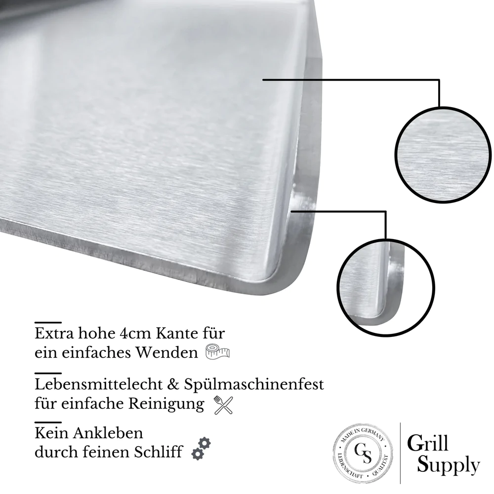 BABOSSA Plancha, Grillfürst G-Serie & Burnhard Fred, Detailansicht 2