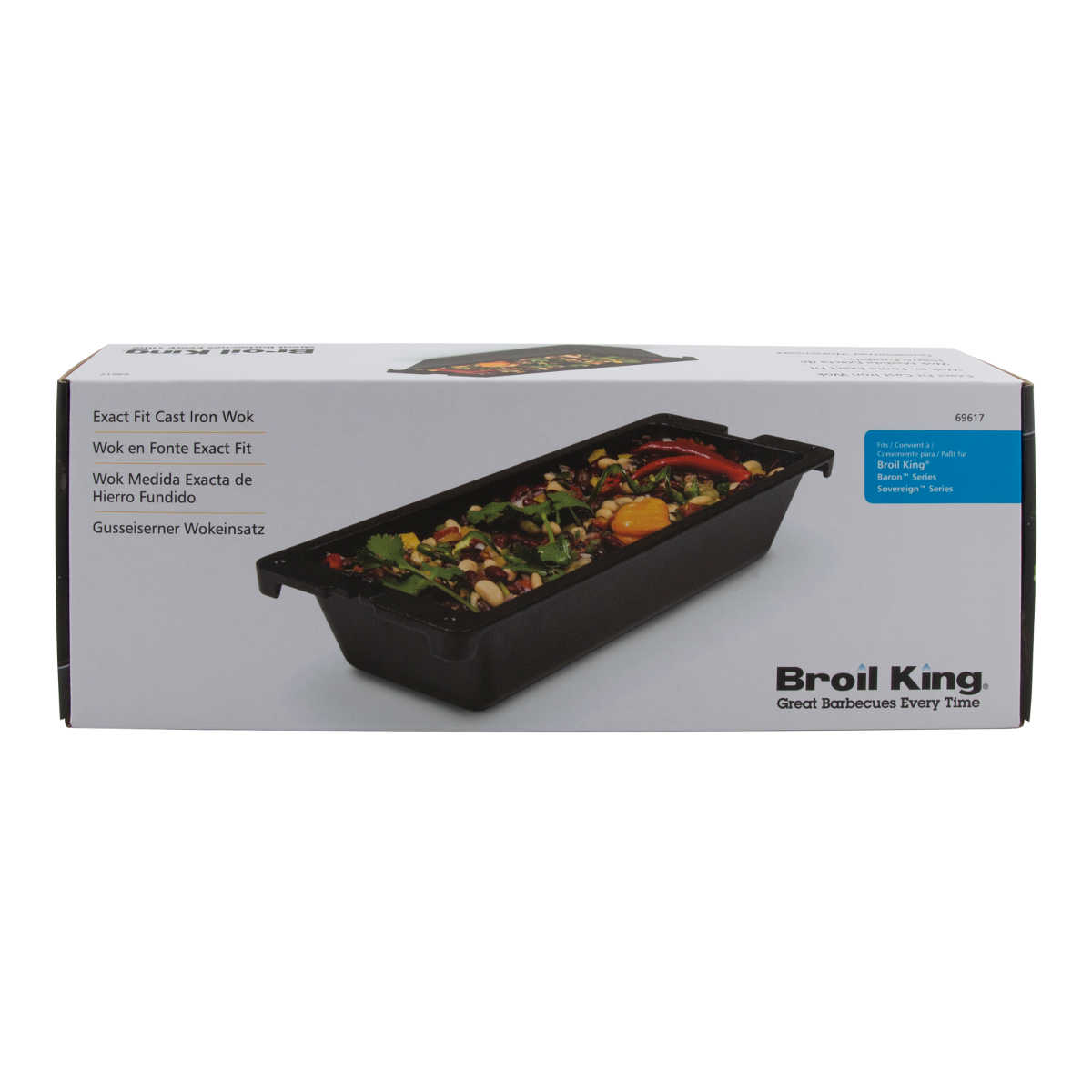 Broil King Wokeinsatz, Gusseisen für Regal & Imperial, Grillzubehör, Detailansicht 3