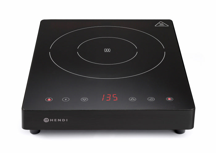 Hendi Induktionskocher 2000W Black Line, Küchengeräte