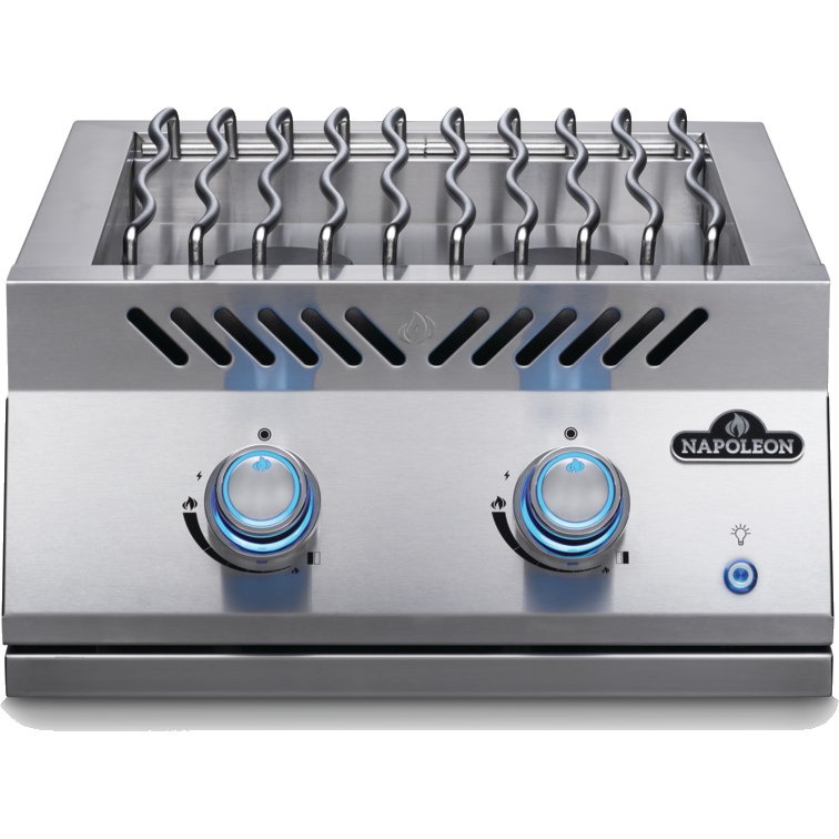 Napoleon 700er Serie doppelter Seitenbrenner, groß, Built-, Grillrost aus Edelstahl