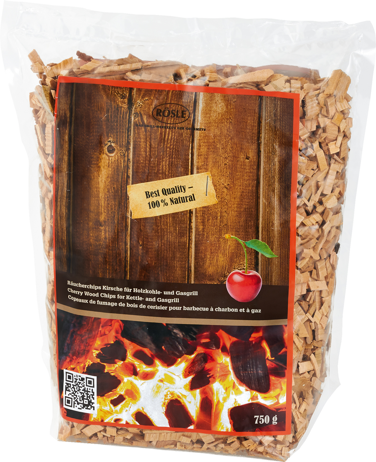 Rösle Räucherchips, Kirsche 750g, Grillzubehör
