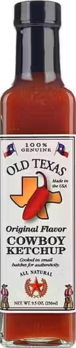 Old Texas Cowboy Ketchup 250ml, Grillsauce