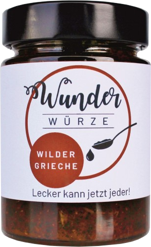 Eatventure Wunderwürze, Wilder Grieche, 165g Glas, Marinaden