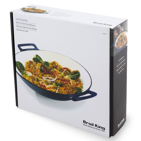 Verpackungsbild Broil King Wok, Porzellan Emailliert