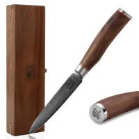 Zayiko Damast Allzweckmesser, "Kurumi"-Serie, Messer