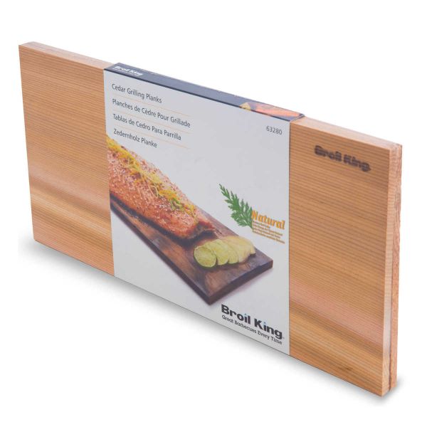 Verpackiung Broil King Holzplanke, Zeder