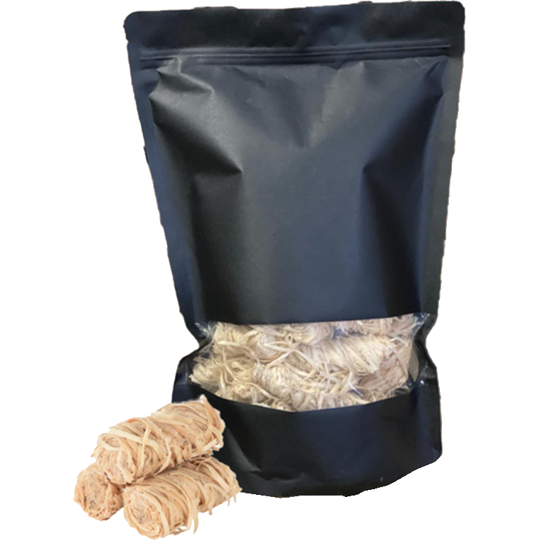 IQ Grill Holzwolle-Anzünder, 500g, Grillanzünder