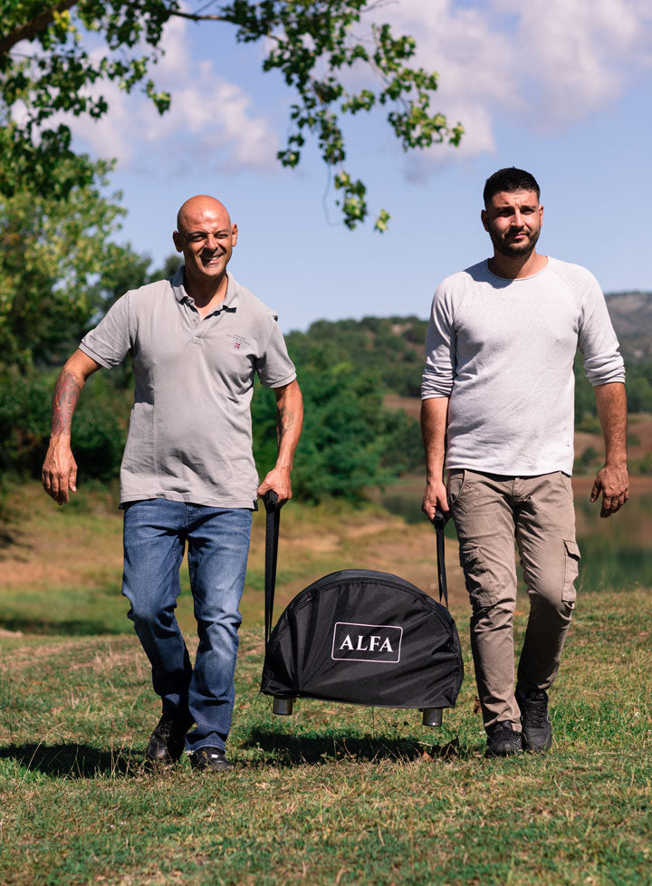Alfa Forni Abdeckhaube & Tragetasche für Moderno Portable, Grillzubehör, Detailansicht 1