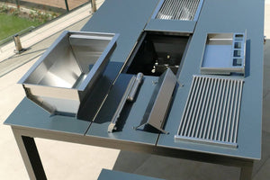 Festavolo Brenner & Flammschutzbleche