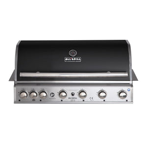 ALL'GRILL TOP-LINE CHEF XL Black Built-In inkl. Air System, Grillrost aus Edelstahl, für 1 - 20 Personen