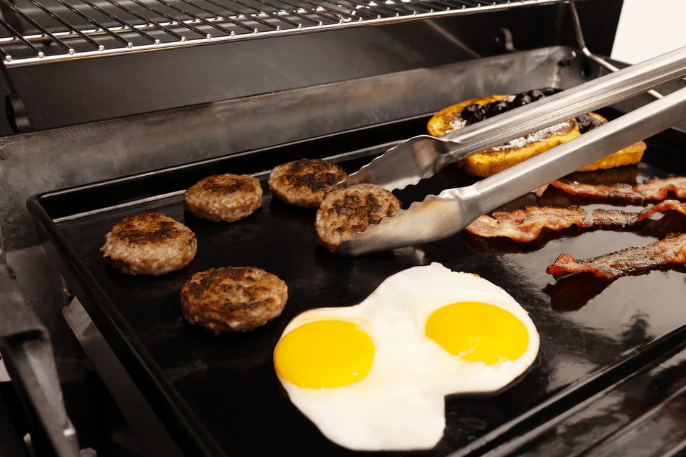 Broil King Grillplatte Gusseisen Plancha für Monarch Royal, Grilzubehör, Detailansicht 2