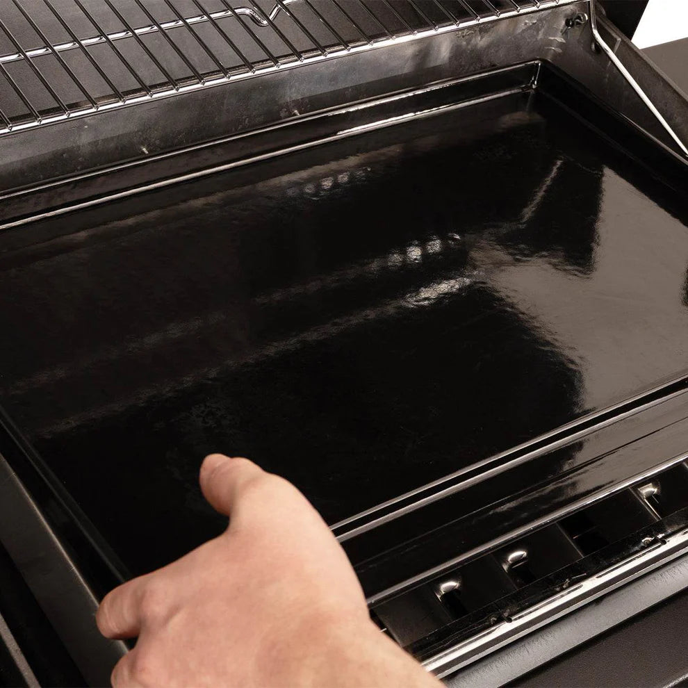 Broil King Grillplatte Gusseisen Plancha für Monarch Royal, Grilzubehör, Detailansicht 3