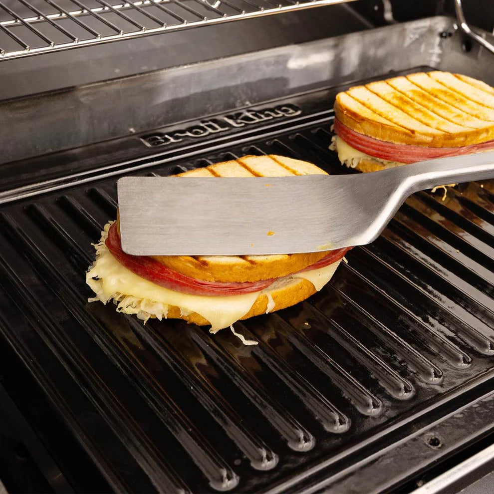 Broil King Grillplatte Gusseisen Plancha für Monarch Royal, Grilzubehör, Detailansicht 4