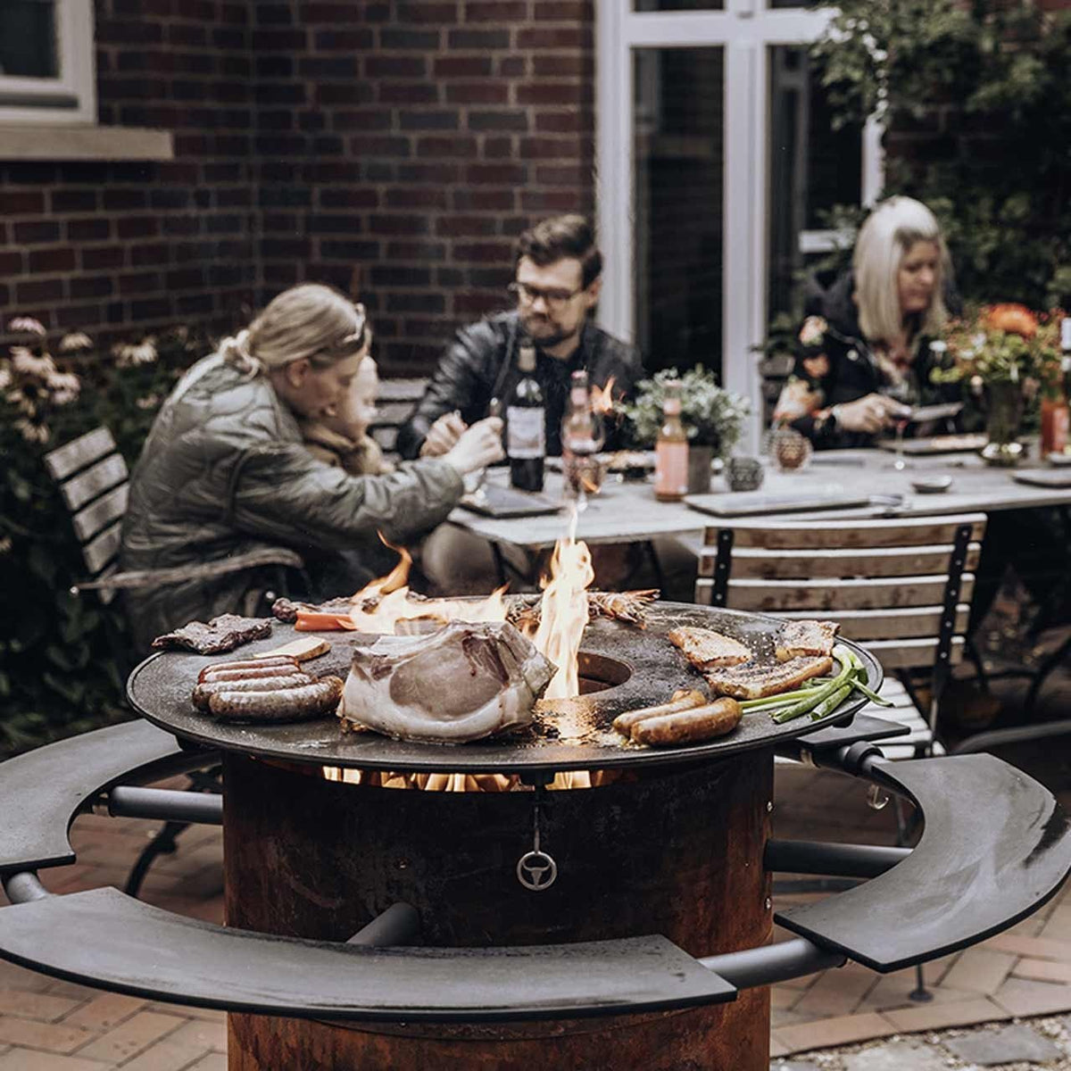 Moesta Bandit FirePlace Ablagebretter PaperPlank schwarz 4 Stück, Grillzubehör, Detailansicht 3