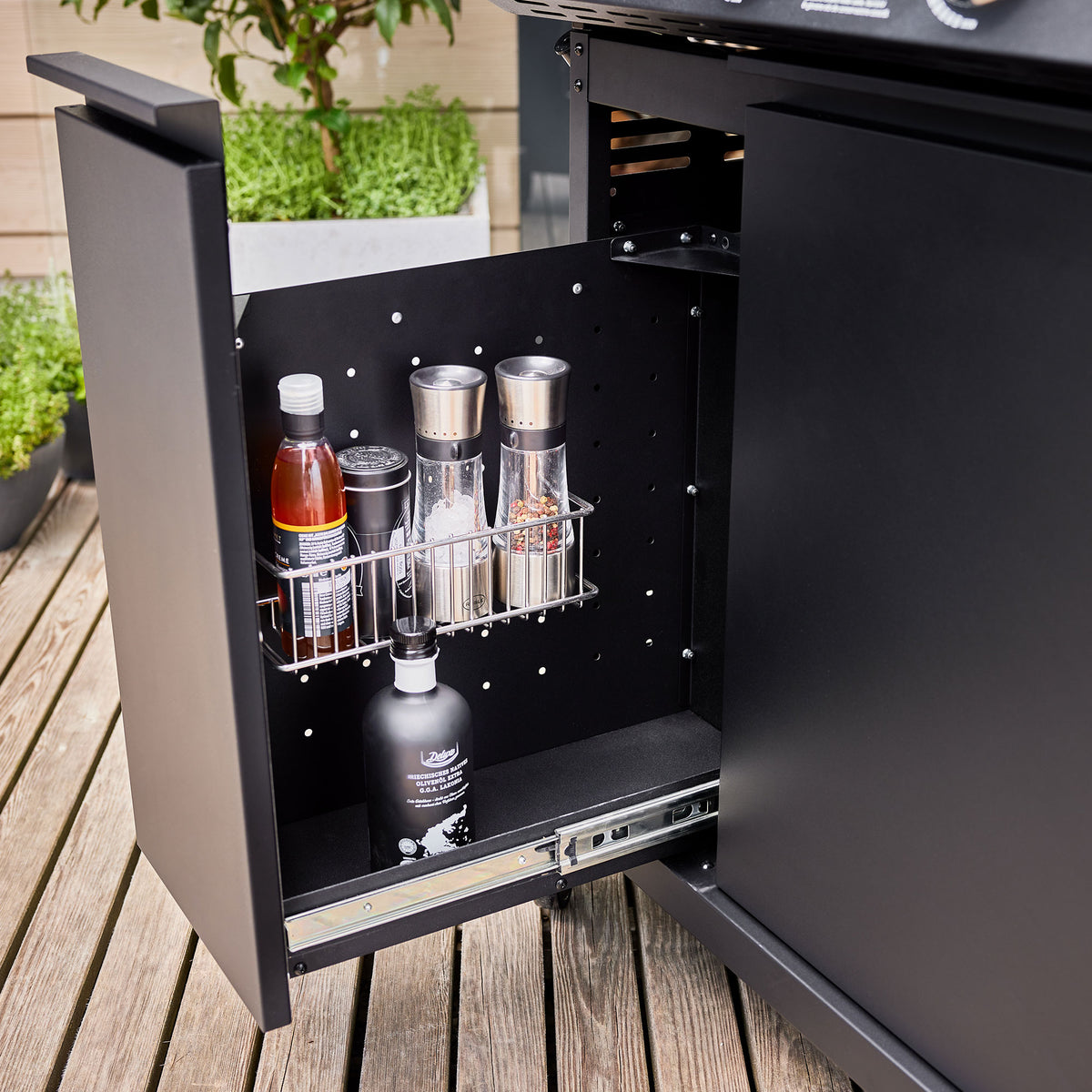 Rösle Videro Pro G3-S Vario+ 50mbar, Grillrost aus Gusseisen, für 1 - 8 Personen, Detailansicht 9