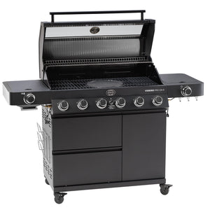 Rösle Videro Pro G6-S Vario+ 50mbar, Grillrost aus Gusseisen, für 1 - 20 Personen, Detailansicht 1