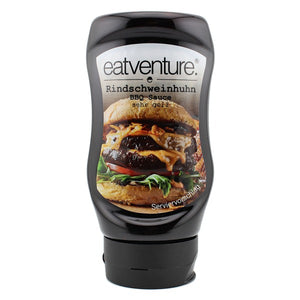 Eatventure BBQ Sauce, Rindschweinhuhn 315ml, Grillsoße