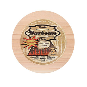 Axtschlag Räucherbretter (Wood Planks) Western Red Cedar Appetizer Plank rund 4er Pack 11cm, Grillzubehör