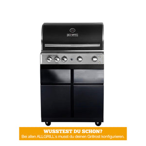 ALL'GRILL Chef L 2026, Grillrost aus Edelstahl, für 1 - 12 Personen