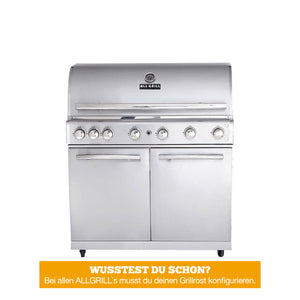 ALL'GRILL ALL’ Chef XL Grundmodell, Grillrost aus Edelstahl, für 1 - 20 Personen