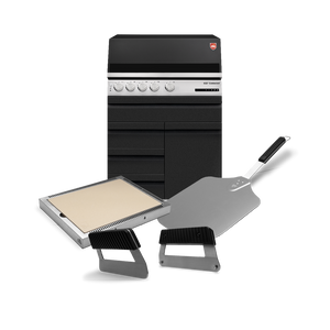 Otto Wilde „Pizza Profi“-Set mit Gasgrill G32 Connected, 3 Schubladen + 1 Tür, Bundle