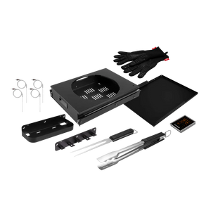 Otto Wilde Komfort Set Deluxe für Gasgrill G32 Connected mit 2 Türen, Grillzubehör