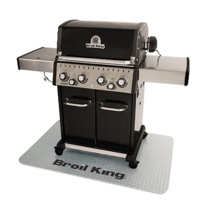 Broil King Grillmatte Bodenschutz Grillunterlage Silber 140 x 90 cm, Grillzubheör, Detailansicht 1