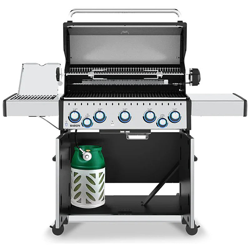 Broil King Baron S 590 IRX| Neustes Modell, Grillrost aus Gusseisen, für 1 - 16 Personen, Detailansicht 2