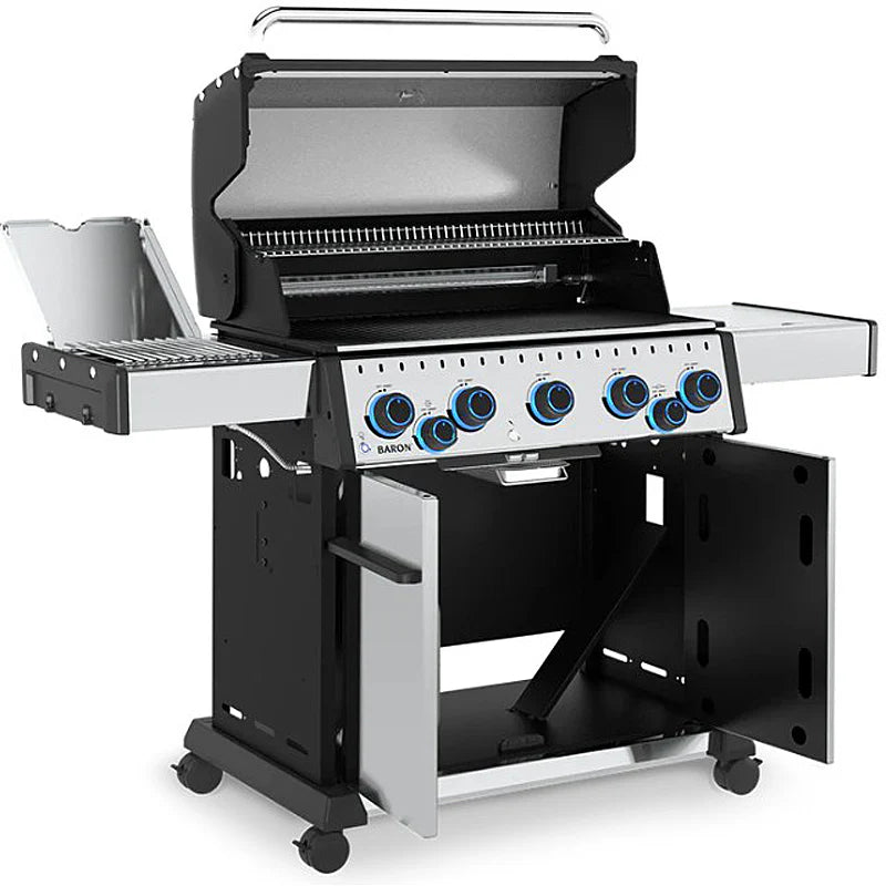 Broil King Baron S 590 IRX| Neustes Modell, Grillrost aus Gusseisen, für 1 - 16 Personen, Detailansicht 4