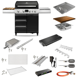 Burnhard GRANT Upgrade + mit Edelstahlrost, Grillrost aus Edelstahl, Detailansicht 1