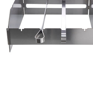 ALL'GRILL ALL’GRILL Schaschlik-Set mit Spritzschutz, Edelstahl für Extrem, Ultra, Küche, Detailansicht 1