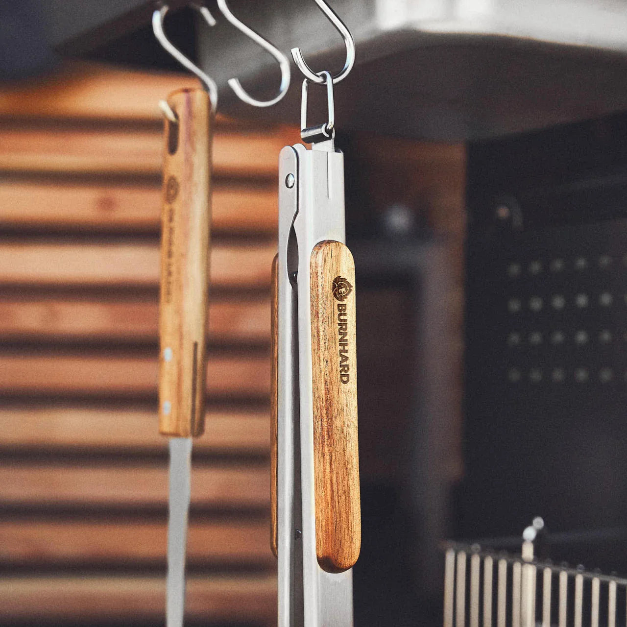 Burnhard Grillzange Akazienholz, Grillzubehör, Detailansicht 3