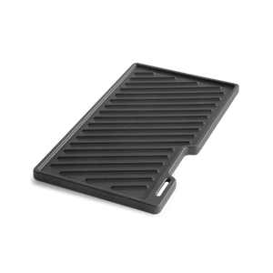 Burnhard Grillplatte Gusseisen beidseitig FRED| 41, 5 x 23, 5 x 2 cm, Grillzubehör