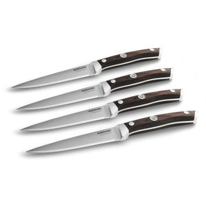 Burnhard Steakmesser-Set 4-tlg. & Einstich-Thermometer, klappbar, Grillzubehör, Detailansicht 1