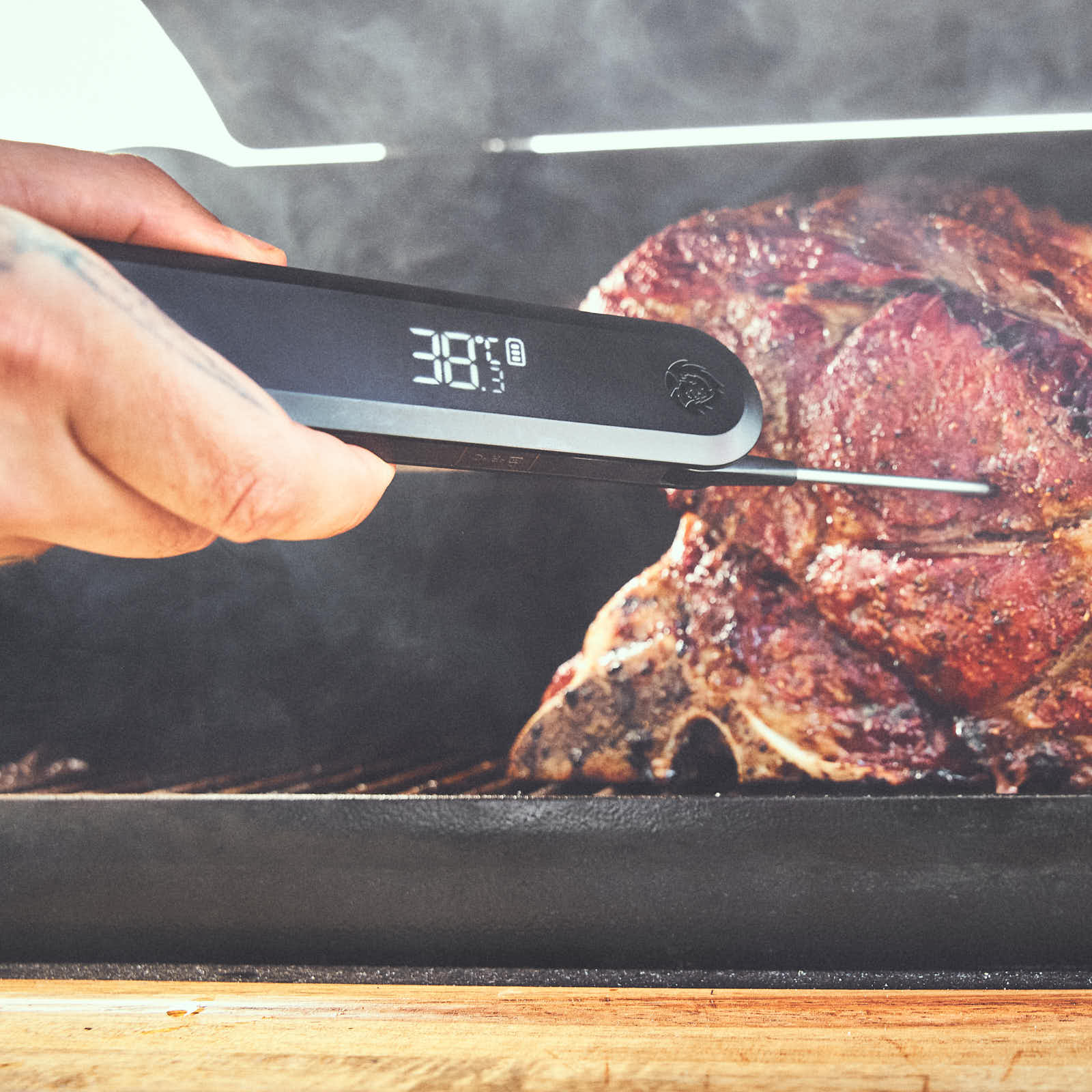 Burnhard Einstich-Thermometer, klappbar, Detailansicht 6