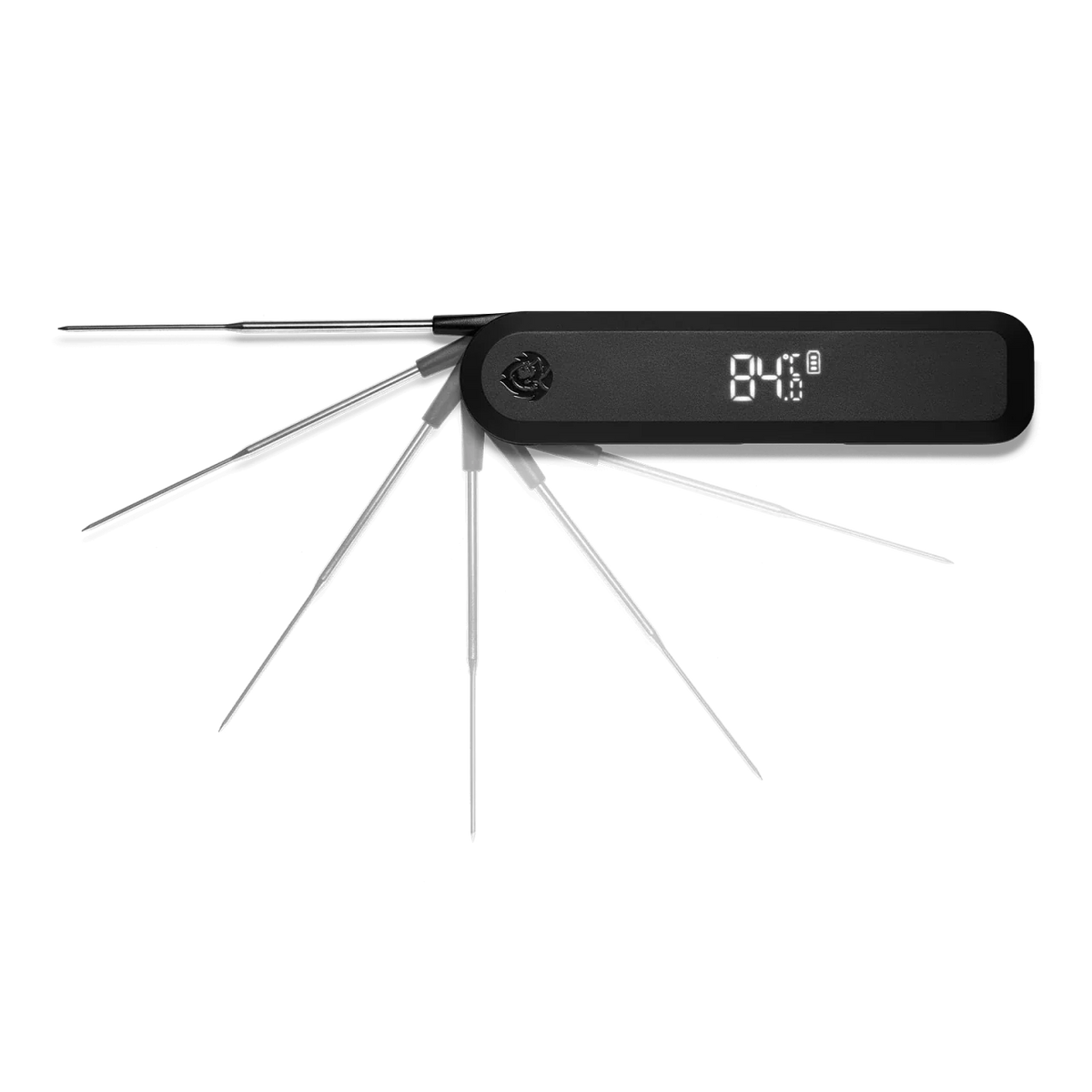 Burnhard Steakmesser-Set 4-tlg. & Einstich-Thermometer, klappbar, Grillzubehör, Detailansicht 3