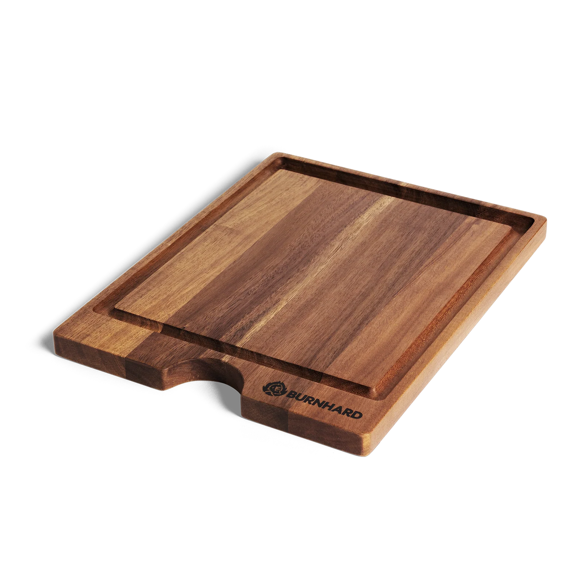 Burnhard Schneidebrett mit Saftrille für Food Container, Grillzubehör