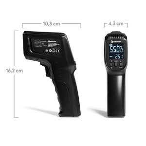 Burnhard Infrarotthermometer, Detailansicht 1
